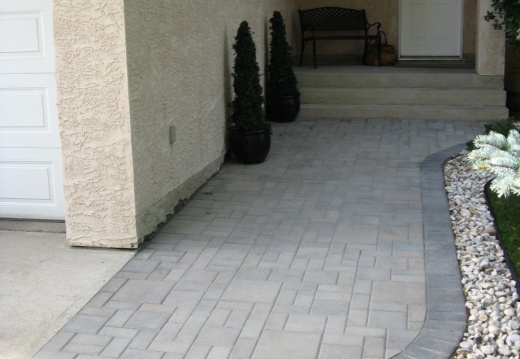 Front Walkway In Blackburne