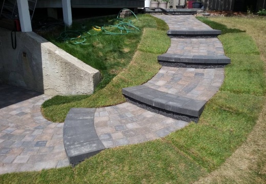 Patio And Stairs In Twin Brooks
